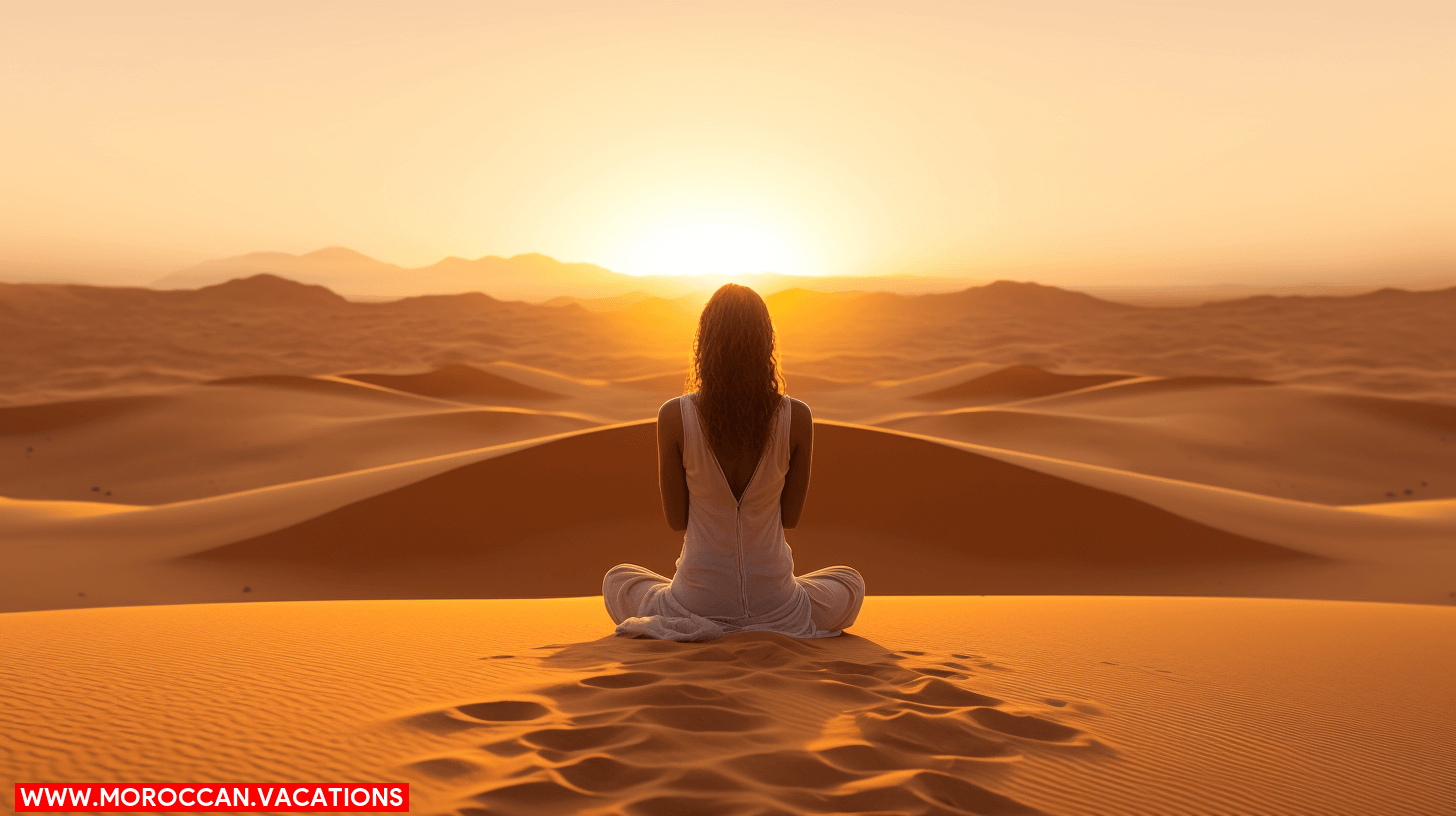 Find inner peace and embrace stillness amidst the vast expanse of the Sahara Desert with our Desert Yoga retreat.