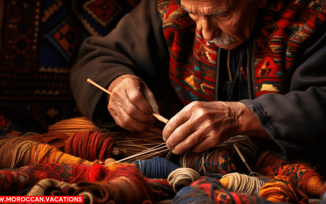 Exploring the Symbolism and Techniques of Traditional Moroccan Carpet Weaving