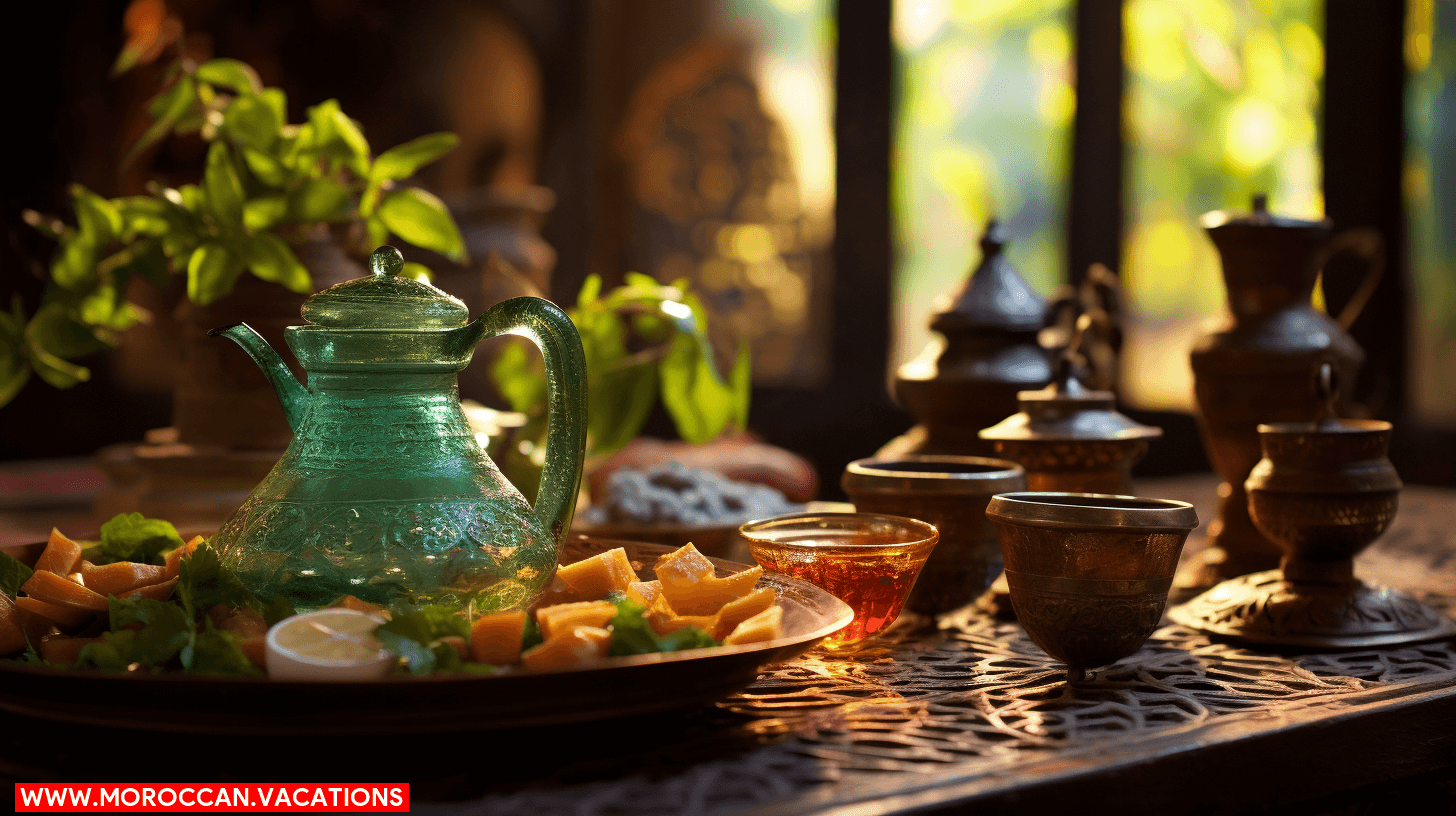 Explore the refreshing flavor and cultural significance of mint in Moroccan dishes.