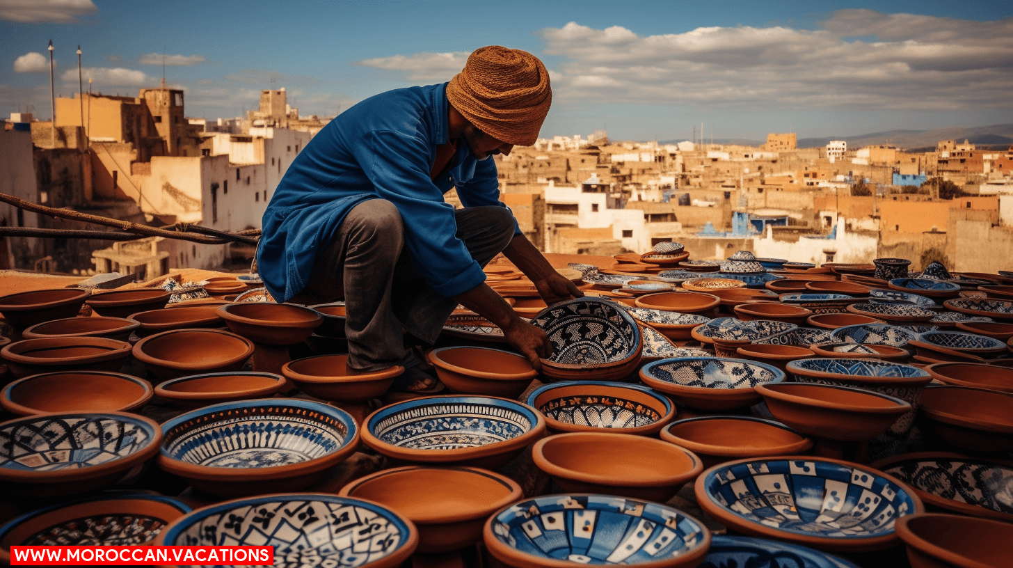 A craftsmanship and heritage of the Medina's skilled artisans.