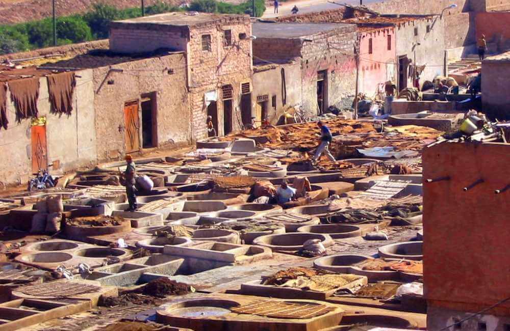 Explore the rich history and cultural significance of leather production in this fascinating neighborhood.