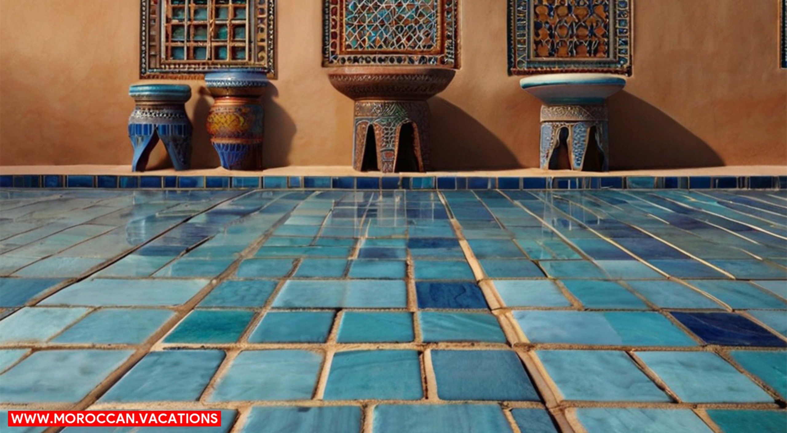 An image of Morocco tiles.